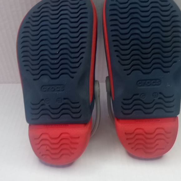 Crocs Electro Navy Little Kids Clogs - Picture 3 of 12
